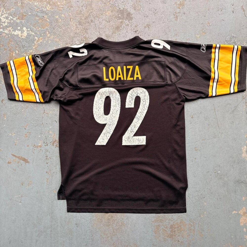 Vintage 90s Reebok Steelers Loaiza Practice Jersey